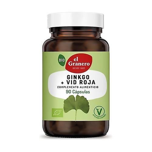 El Granero Integral Ginkgo + Bio Red Vine 90 capsules (500mg) on Productcaster.