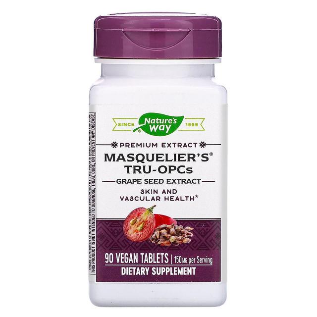 Nature's Way, Masquelier's Tru-OPCs, 150 mg, 90 Vegan Tablets on Productcaster.