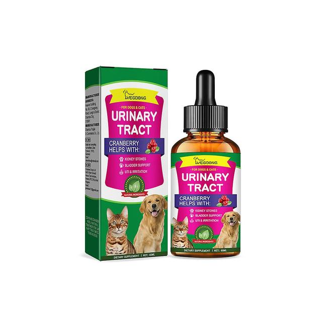 1-3pcs Pet Bladder Health Drops Promote Kidney Health Urinary Tract Care Bladder Stone Remover Inflammation Treatment Pet Health Drops 1pc on Productcaster.