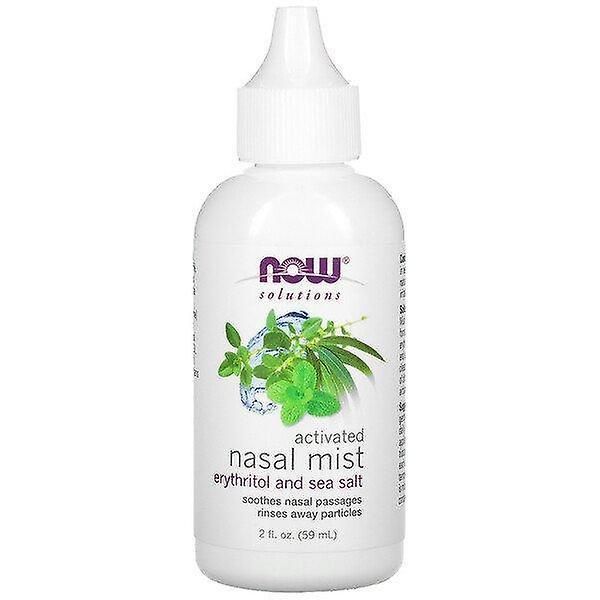 Now Foods, Solutions, Activated Nasal Mist, 2 fl oz (59 ml) on Productcaster.