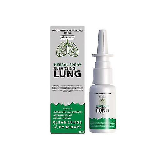 Szbght 2X Lung Detox Herbal Cleansing Spray 20ml 2 Pcs on Productcaster.