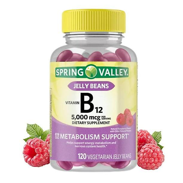 Spring valley vitamin b12, 5,000 mcg vegetarian jelly beans supplement, 120 count on Productcaster.