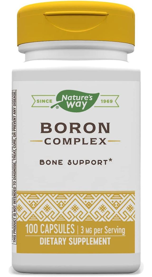 Nature's Way Boron Complex 3mg 100 Capsules on Productcaster.