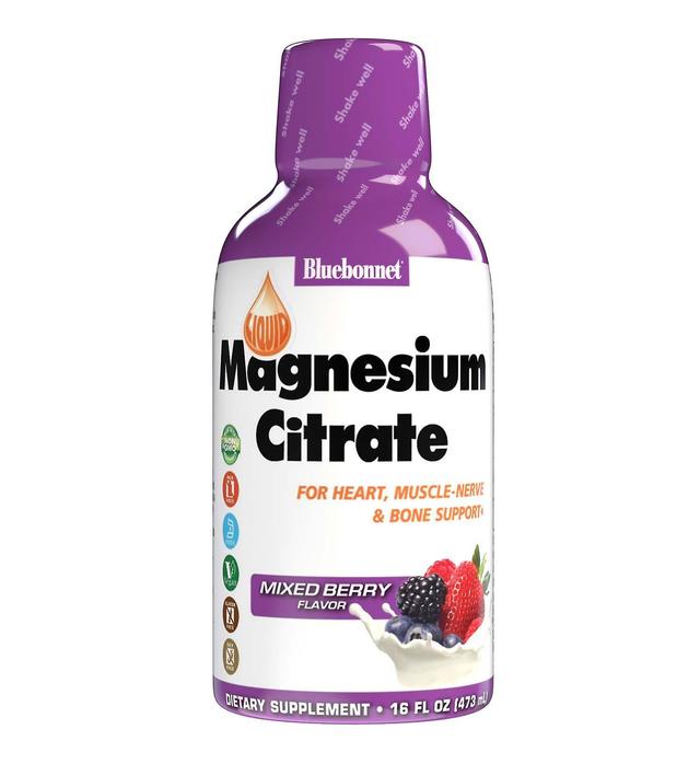 Bluebonnet Liquid Magnesium Citrate Mixed Berry 16 fl oz on Productcaster.