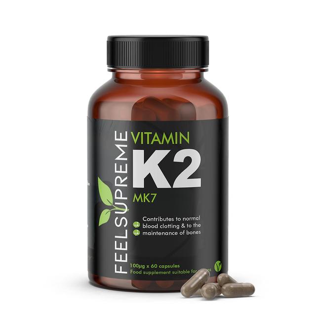 Feel Supreme Fühlen Sie sich überragend Vitamin K2 60er Jahre on Productcaster.