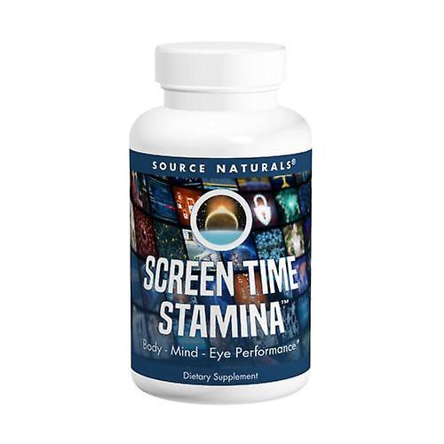 Source Naturals Screen Time Stamina, 30 Tabs (Pack of 1) on Productcaster.