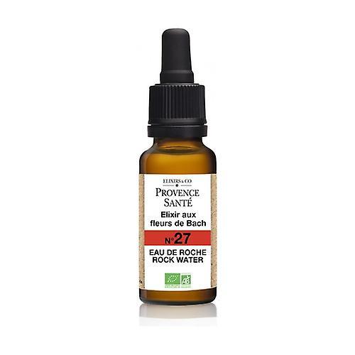 Provence Sante ORGANIC rock water 20 ml of floral elixir on Productcaster.