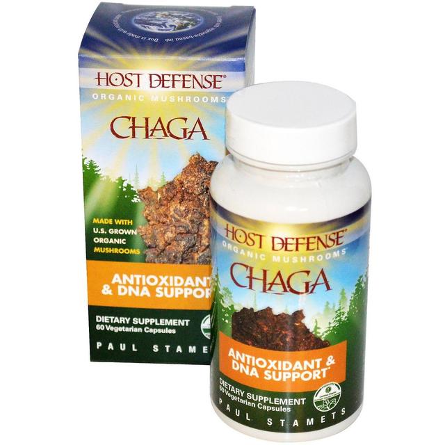 Fungi Perfecti, Chaga, 60 Vegetarian Capsules on Productcaster.