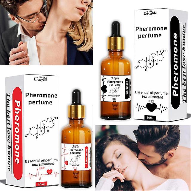 Feromoon voor mannen trekken vrouwen aan Androstenon Feromoon Seksueel stimulerende geurolie Flirten Sexy parfumproduct -GSL on Productcaster.