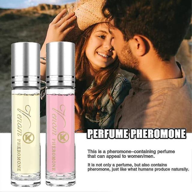 Feromon parfyme for menn kvinner, Roll-on feromon infundert eterisk olje parfyme Köln, Sexy Roller Pheromone Fragrance Unisex 1pcs on Productcaster.