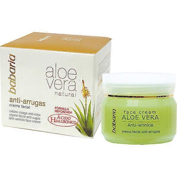 Babaria natural anti wrinkle face cream aloe vera 50ml on Productcaster.