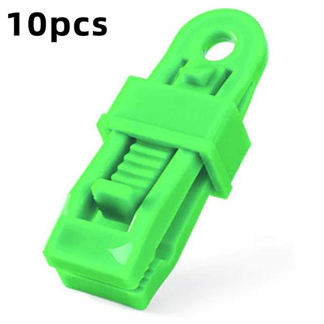 Adjustables Heavy Duty Lock Grip For Tarp & Shades Cloth Strong Windproof Awning Clamp For Outdoor Green on Productcaster.