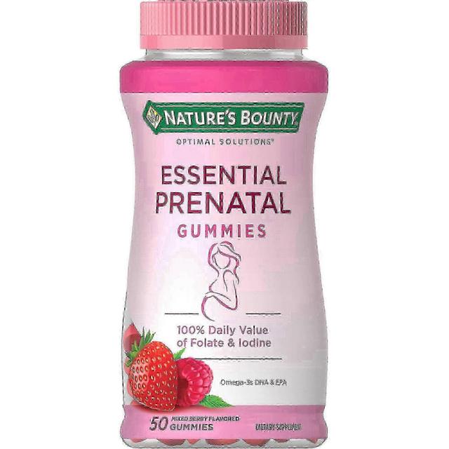 Natures Bounty Príroda ' s Bounty Essential prenatálnej, gummies, 50 EA on Productcaster.