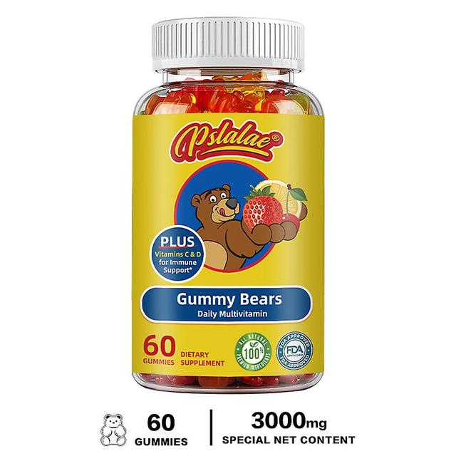 Vorallme Kids' Daily Multivitamin Gummies Support Healthy Growth And Development With Vitamins C, D3 And Zinc For Immune Support 60 Gummies on Productcaster.