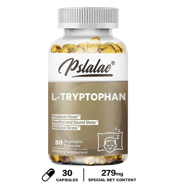 Visgaler L-tryptophan, A Natural Premium Supplement That Encourages Positive Emotions, Supports Relaxation, And Aids In Sleep 30 Capsules on Productcaster.