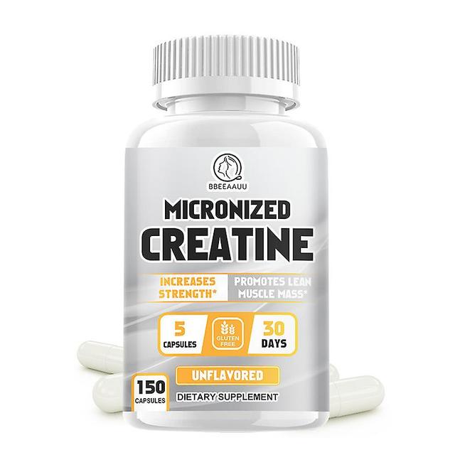 Visgaler Monohydrate Creatine Capsules Improve Energy Endurance Performance Enhance Athletic Muscle Growth For Adults Gym 150pcs on Productcaster.