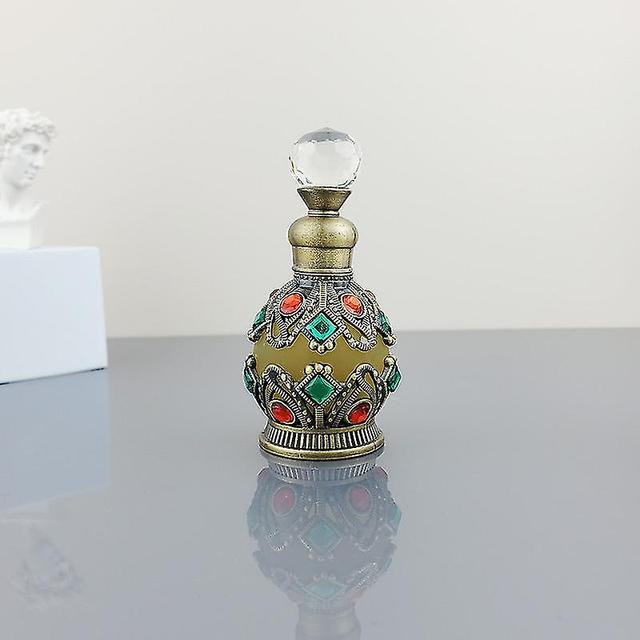 Fragrance Perfume Perfume Oil For Women Men, Muslim Dubai Retro Perfume Oil Sultan Concentrated Perfume Blue 15ml on Productcaster.