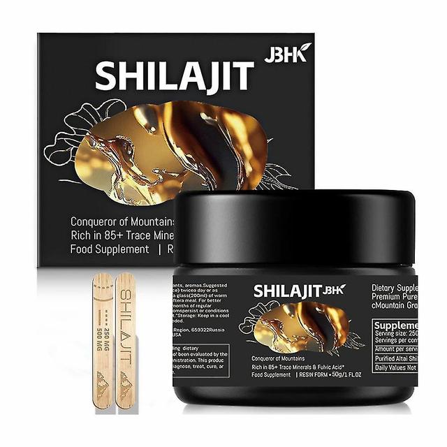 2024 New Pure 100% Himalayan Shilajit, Soft Resin, Organic, Extremely Potent, Fulvic Acid-B on Productcaster.