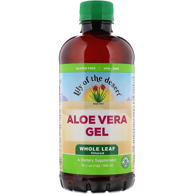 Lily of the Desert, Aloe Vera Gel, Whole Leaf Filtered, 32 fl oz (946 ml) on Productcaster.