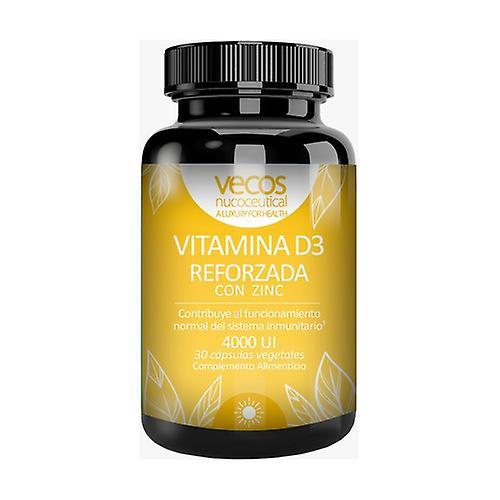 Vecos Vitamín D3 4000 IU vystužený zinkom 30 kapsúl on Productcaster.