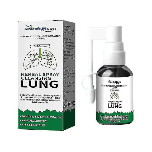 Herbal Spray Cleans Lung Organic Herbal Throat Oral Spray Relieves Throat on Productcaster.