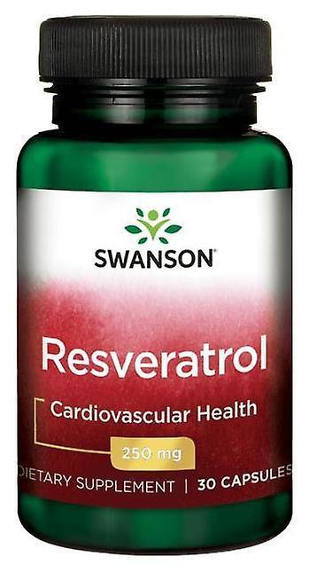 Swanson Resveratrol 250 mg 30 Capsules 45 gr on Productcaster.