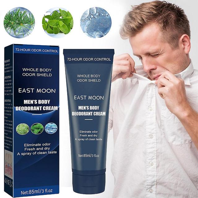 Kpaloft Men's Body Gentle Deodorant Cream Fresh And Dry For Whole Body Odor Control Skin Care 85ml on Productcaster.