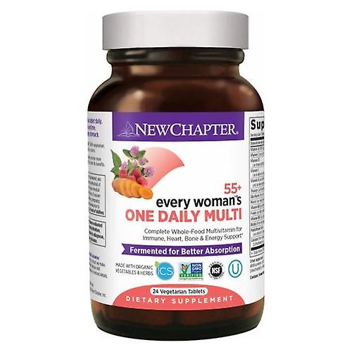 New Chapter Every Woman One Daily 55 Plus, 24 Veg Tabs (Pack of 1) on Productcaster.