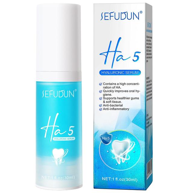 unbrand HA5 Hyalurónové sérum Hyaluronic For Health podporuje hydratáciu Podporuje produkciu slín Podporuje zdravšie a mäkké tkanivá Blue on Productcaster.