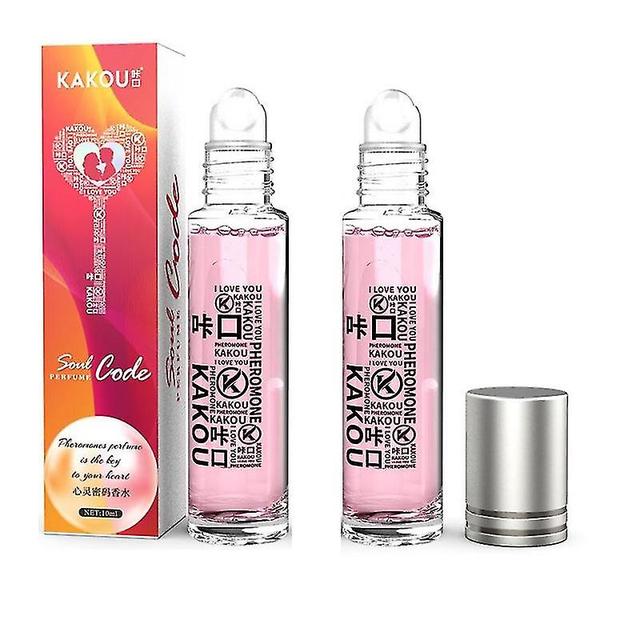 2pcs Pheromone Intimate Partner Perfume Attract Girl Menwomen Roll On Fragrance -GSL women on Productcaster.