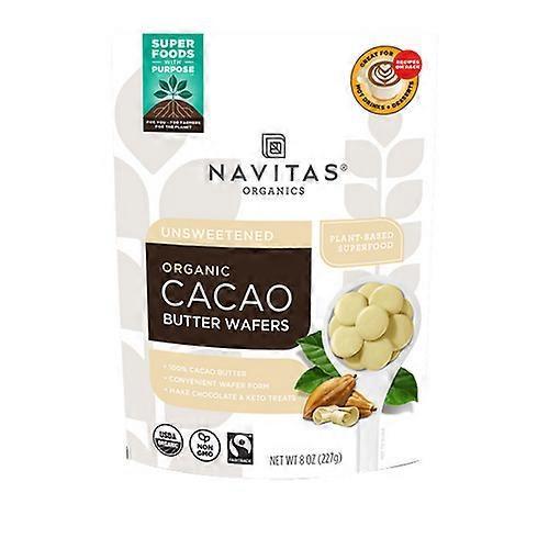 Navitas Organics Cacao Butter Wafers, 8 Oz (Pack of 1) on Productcaster.