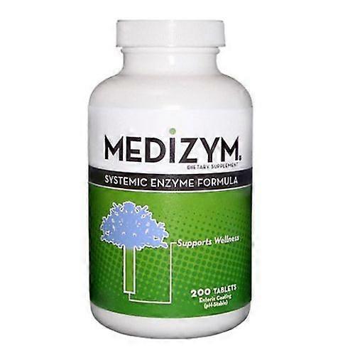 Naturally Vitamins Medizym Systemic Enzyme Formula, 200 Tabs (Pack of 1) on Productcaster.