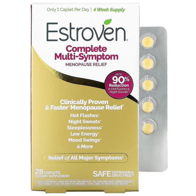 Estroven, Alívio Completo da Menopausa, 28 Cápsulas Vegetarianas on Productcaster.