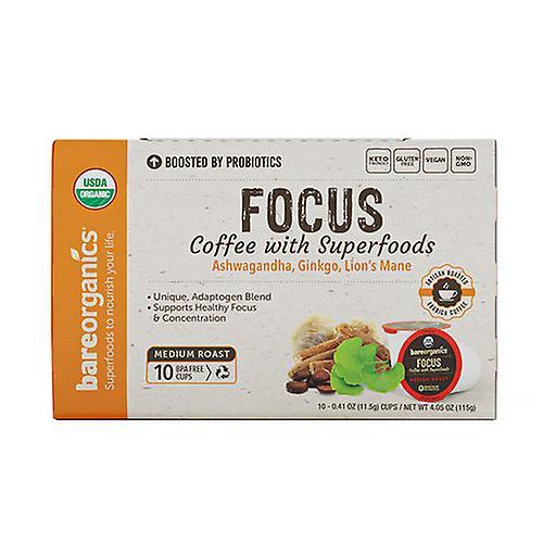 Bare Organics Focus Coffee K-Cups, 10 Count (Pack of 1) on Productcaster.