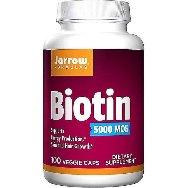 Jarrow Formulas Biotin 5000mcg Caps 100 on Productcaster.