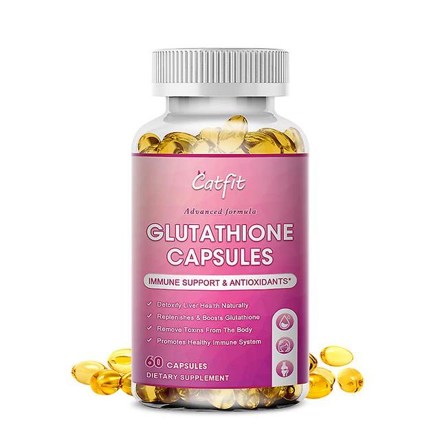 Visgaler Glutathione Whitening Capsules Antioxidant Anti-aging Immune System Health Supports Body Detoxification Beauty Health 60 pcs on Productcaster.