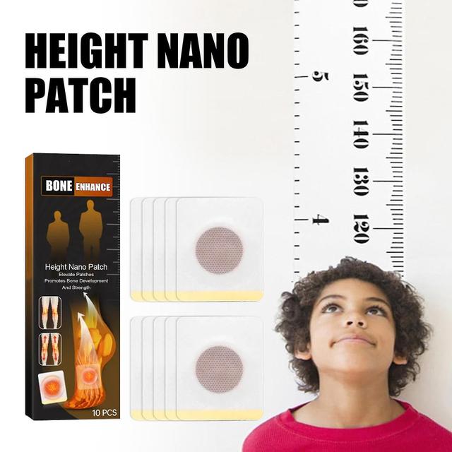 Height Growth Patches, Peak Height Increase Herbal Foot Plaster For Kids Teens Grow Taller Naturally, Height Booster Supplement Patches 50pcs - 5 Pack on Productcaster.