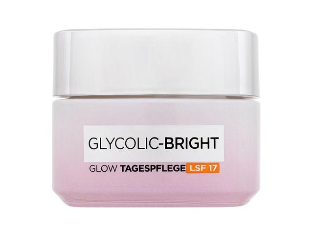 L'Oréal Paris - Glycolic-Bright Glowing Cream Day SPF17 - For Women, 50 ml on Productcaster.