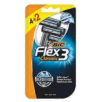 Bic flex 3 razor blades, pack of 4 cartridges (2 units) on Productcaster.