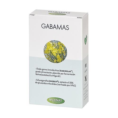 Mednat Gabamas 60 capsules on Productcaster.