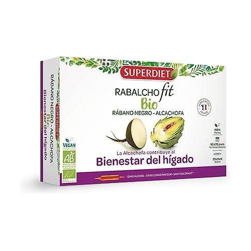 Super Diet Rabalchofit Bio (pohoda pečene) 20 ampuliek po 15ml on Productcaster.