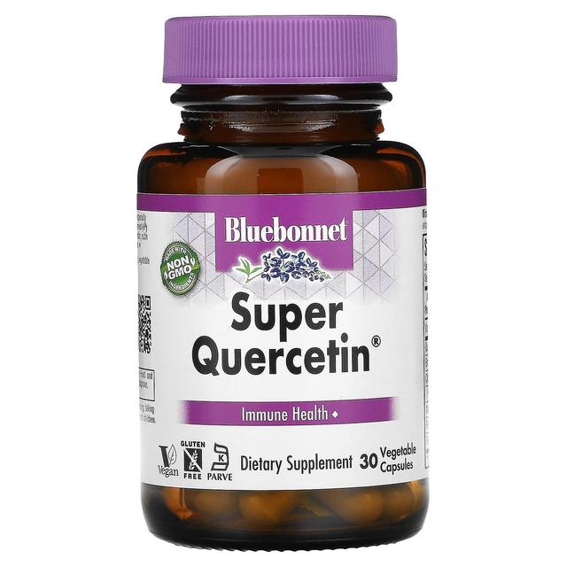 Bluebonnet Nutrition, Super Quercetin, 30 Vegetable Capsules on Productcaster.