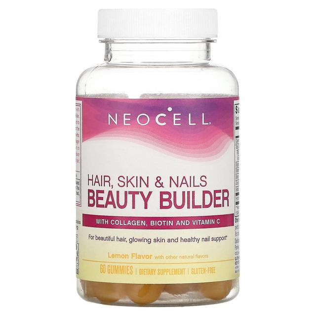 NeoCell, hår, hud & naglar Beauty Builder, citron, 60 gummier on Productcaster.