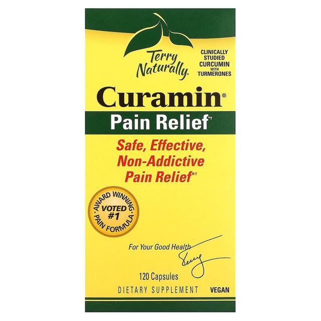 Terry Naturally, Curamin, Pain Relief, 120 Capsules on Productcaster.