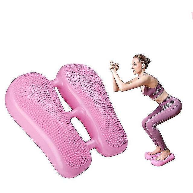 Mini Inflatable Yoga Foot Balance Pedal Exerciser Quiet Workout For Fat Loss on Productcaster.