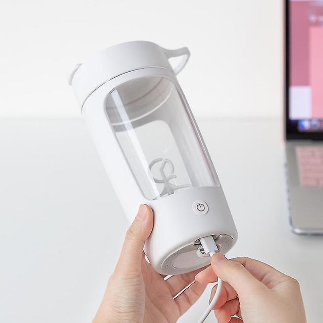 650ml Intelligent Automatic Mixing Cup Protein Powder Meal Replacement Sports Portable Water Bottle -LCL on Productcaster.