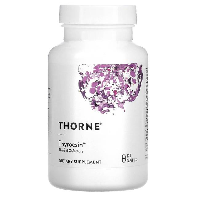 Thorne Research, Tirocsina, Cofattori tiroidei, 120 Capsule on Productcaster.