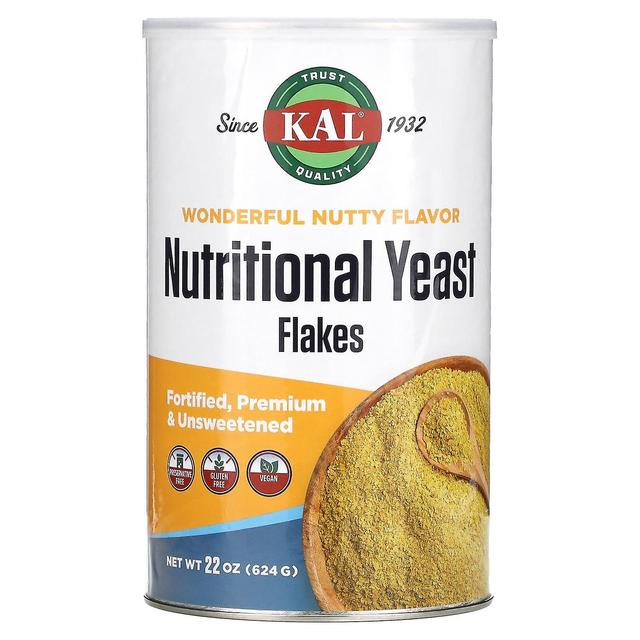 KAL, Nutritional Yeast Flakes, Wonderful Nutty, 22 oz (624 g) on Productcaster.