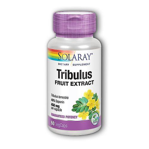 Solaray Tribulus Fruit Extract,450 mg,60 Caps (Paquet de 2) on Productcaster.