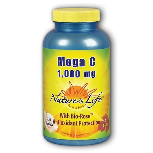 Nature's Life Prírodný život Mega vitamín C,1000 mg,250 karty (balenie po 4) on Productcaster.